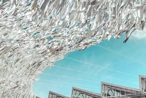 Reflecting Motion at Union Station in Kansas City by Patrick Shearn